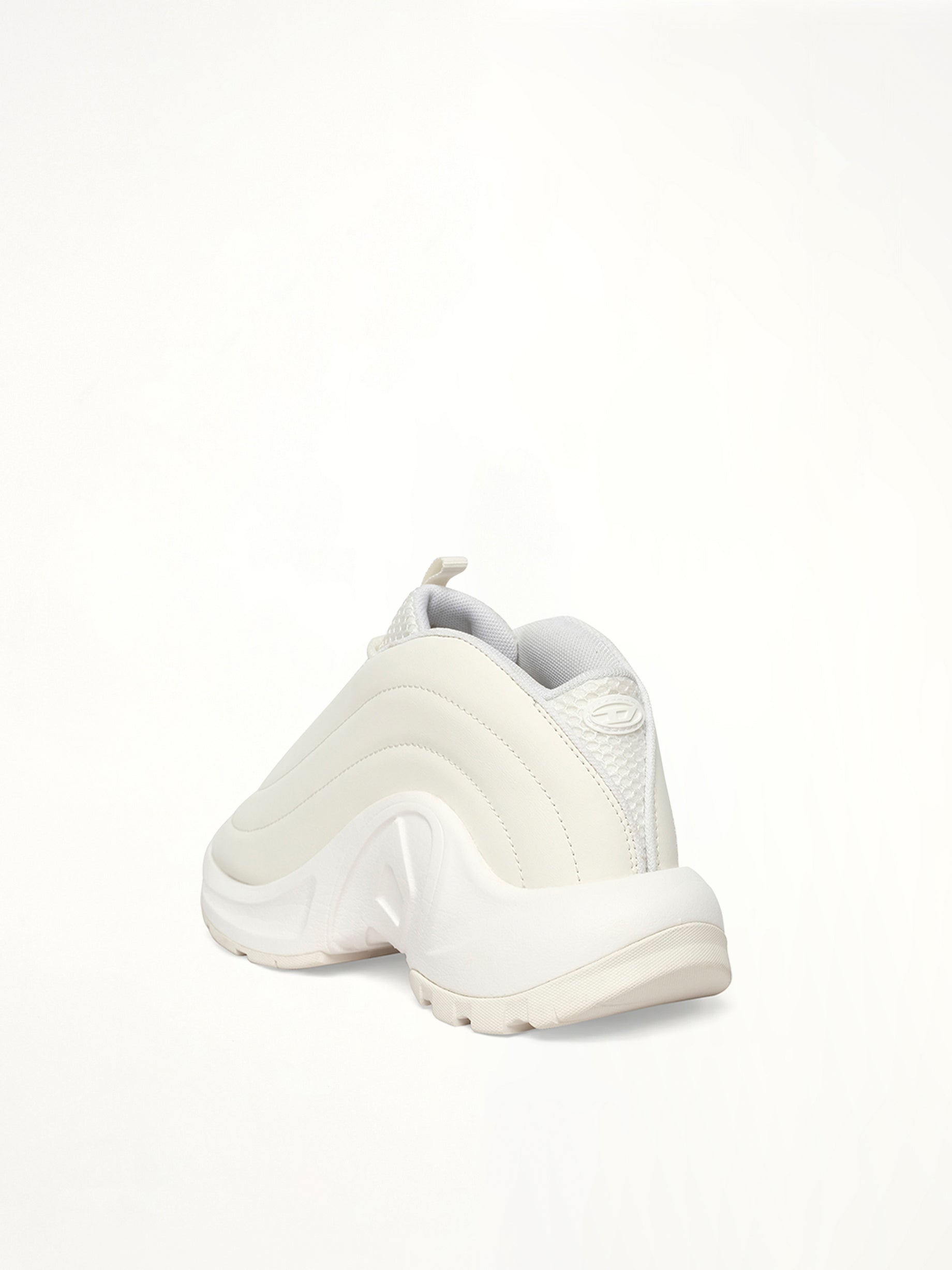 S-D-RUNNER X Sneaker in White Back View | DIESEL