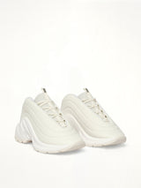 S-D-RUNNER X Sneaker in White Front View | DIESEL