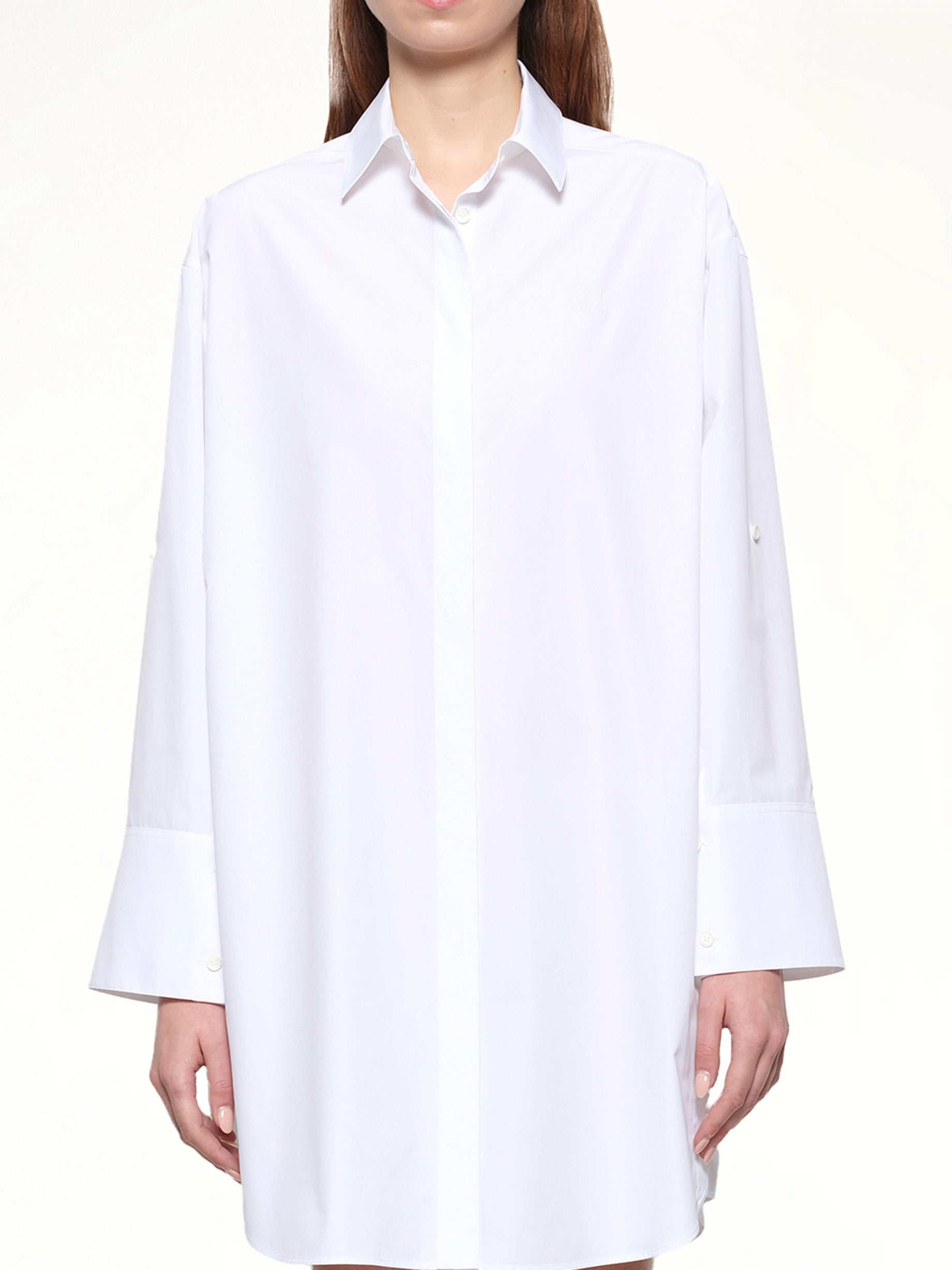 Shirt Dress in White