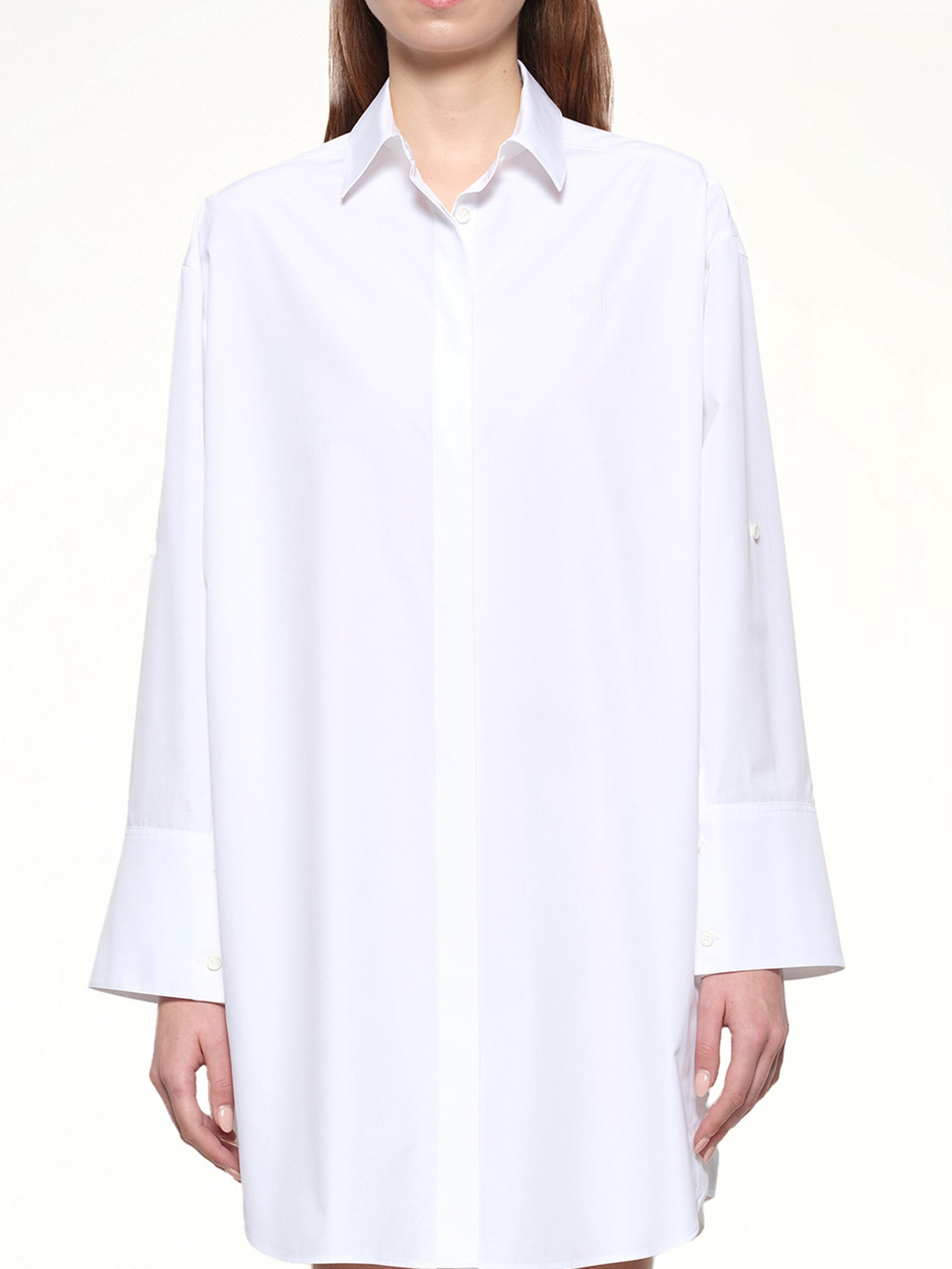 Shirt Dress in White