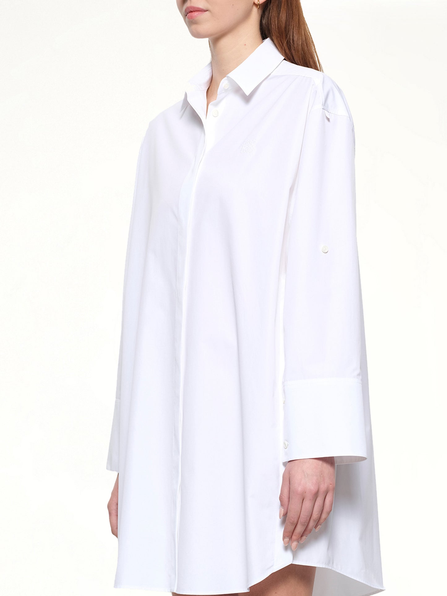 Shirt Dress in White