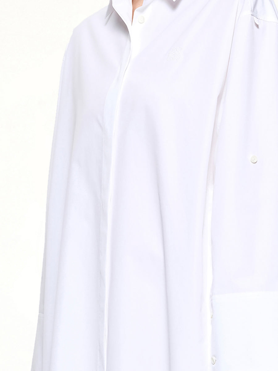 Shirt Dress in White