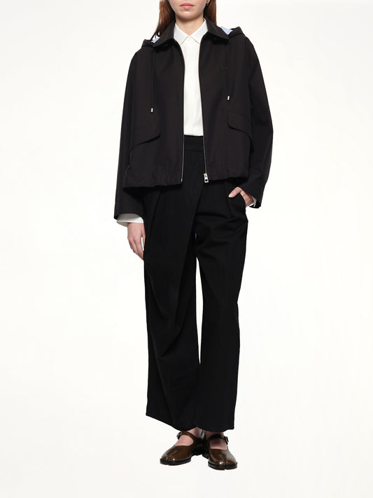 Hooded Parka in Black