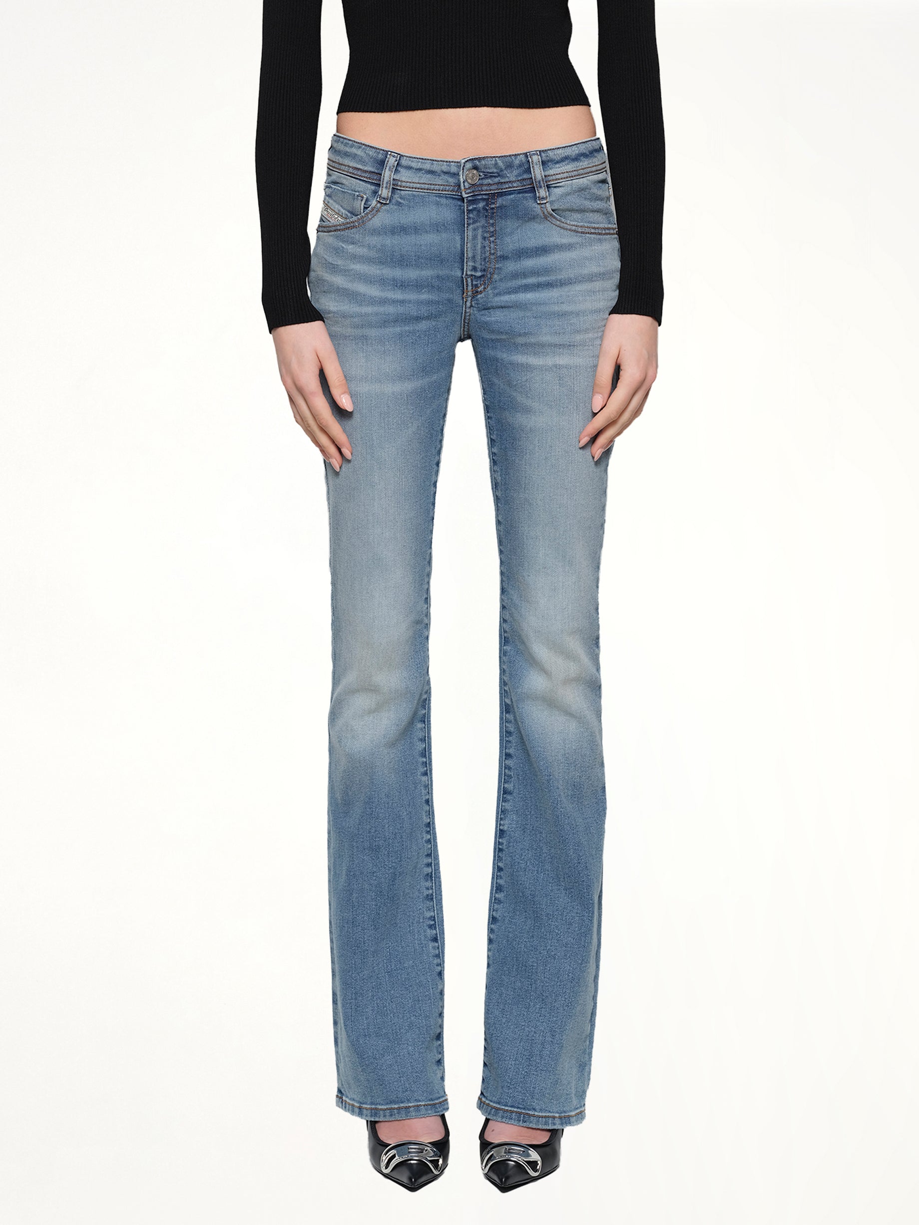 1969 D-EBBEY Bootcut Jeans in Light Blue