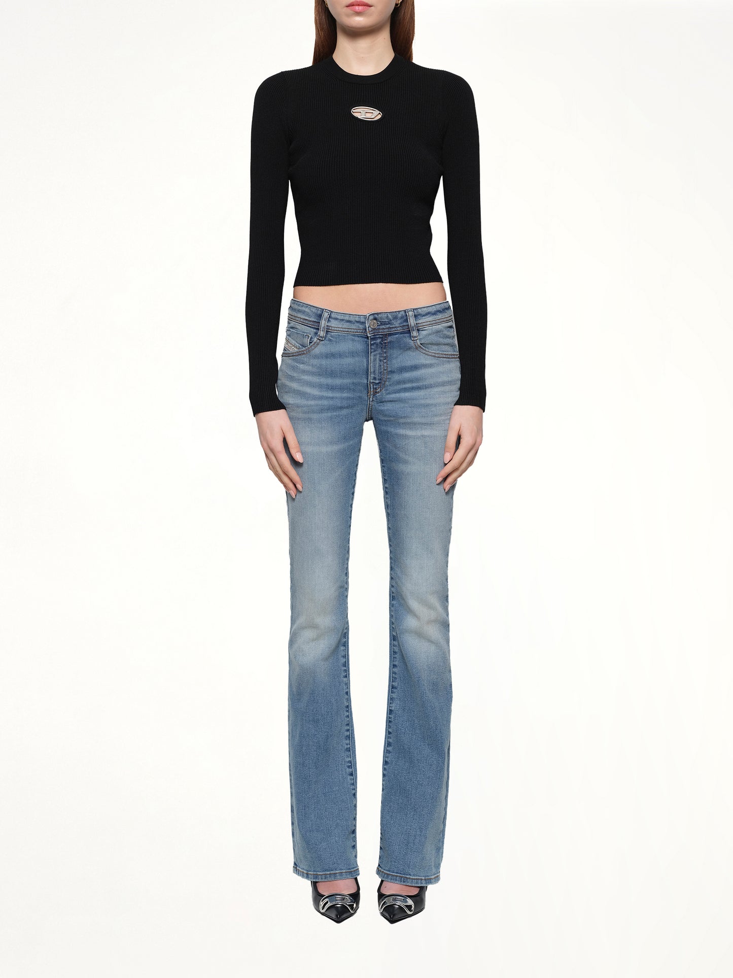 1969 D-EBBEY Bootcut Jeans in Light Blue