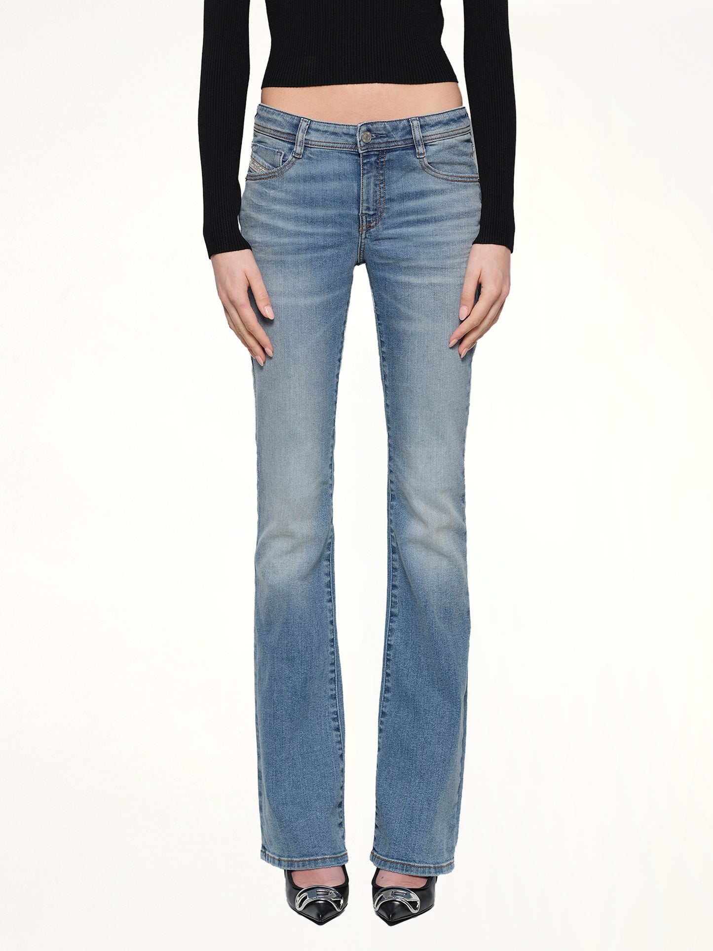 1969 D-EBBEY Bootcut Jeans in Light Blue