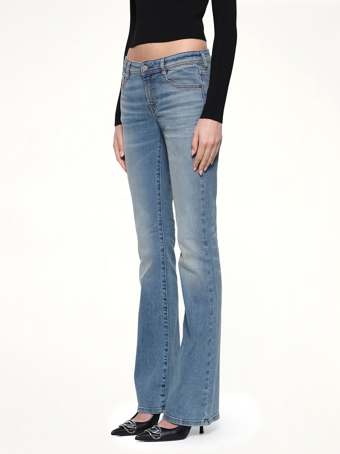 1969 D-EBBEY Bootcut Jeans in Light Blue