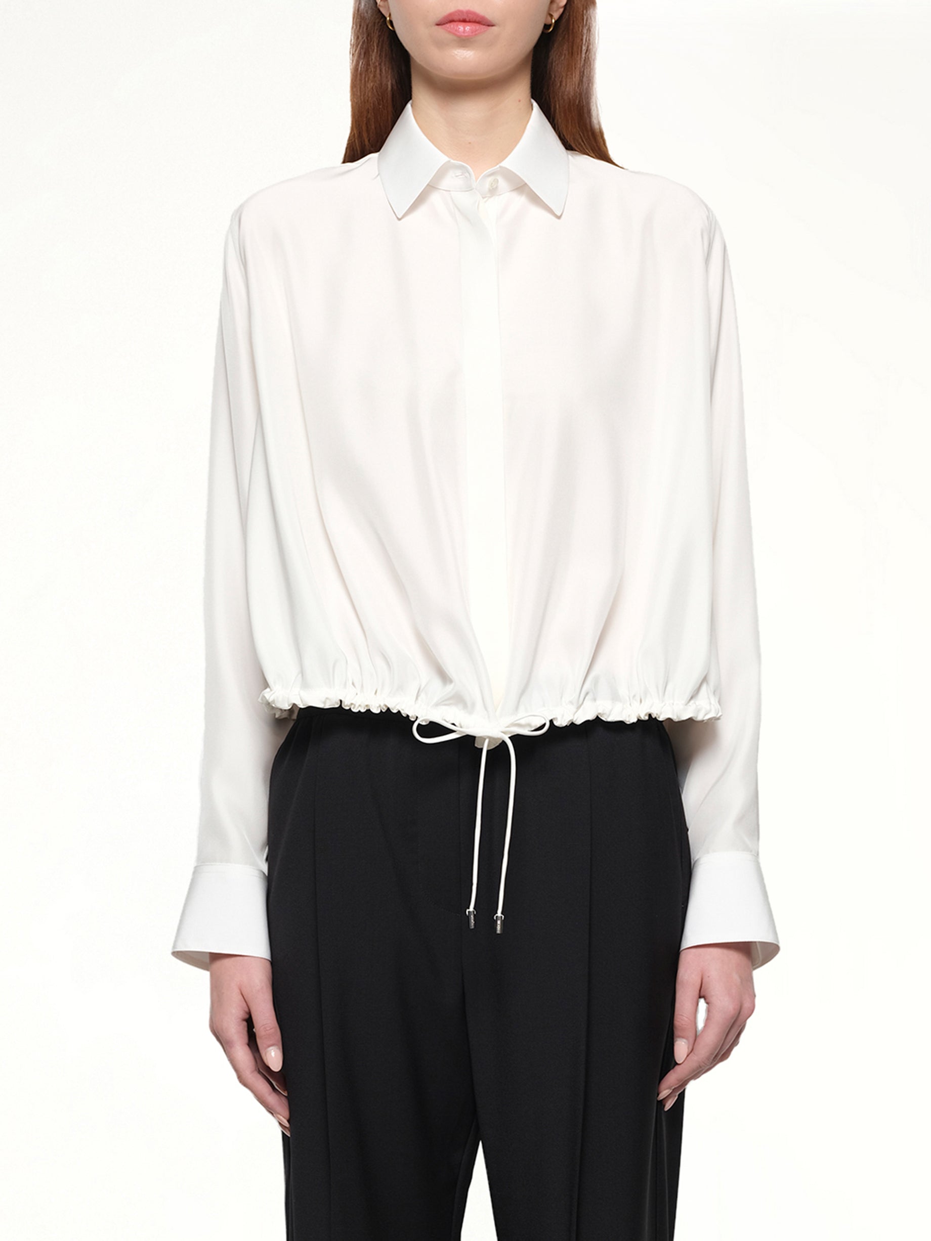 Balloon Shirt in White