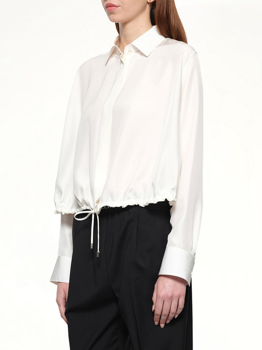 Balloon Shirt in White