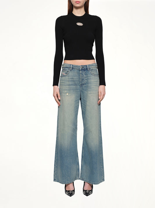 1996 D-SIRE Wide Jeans in Light Blue