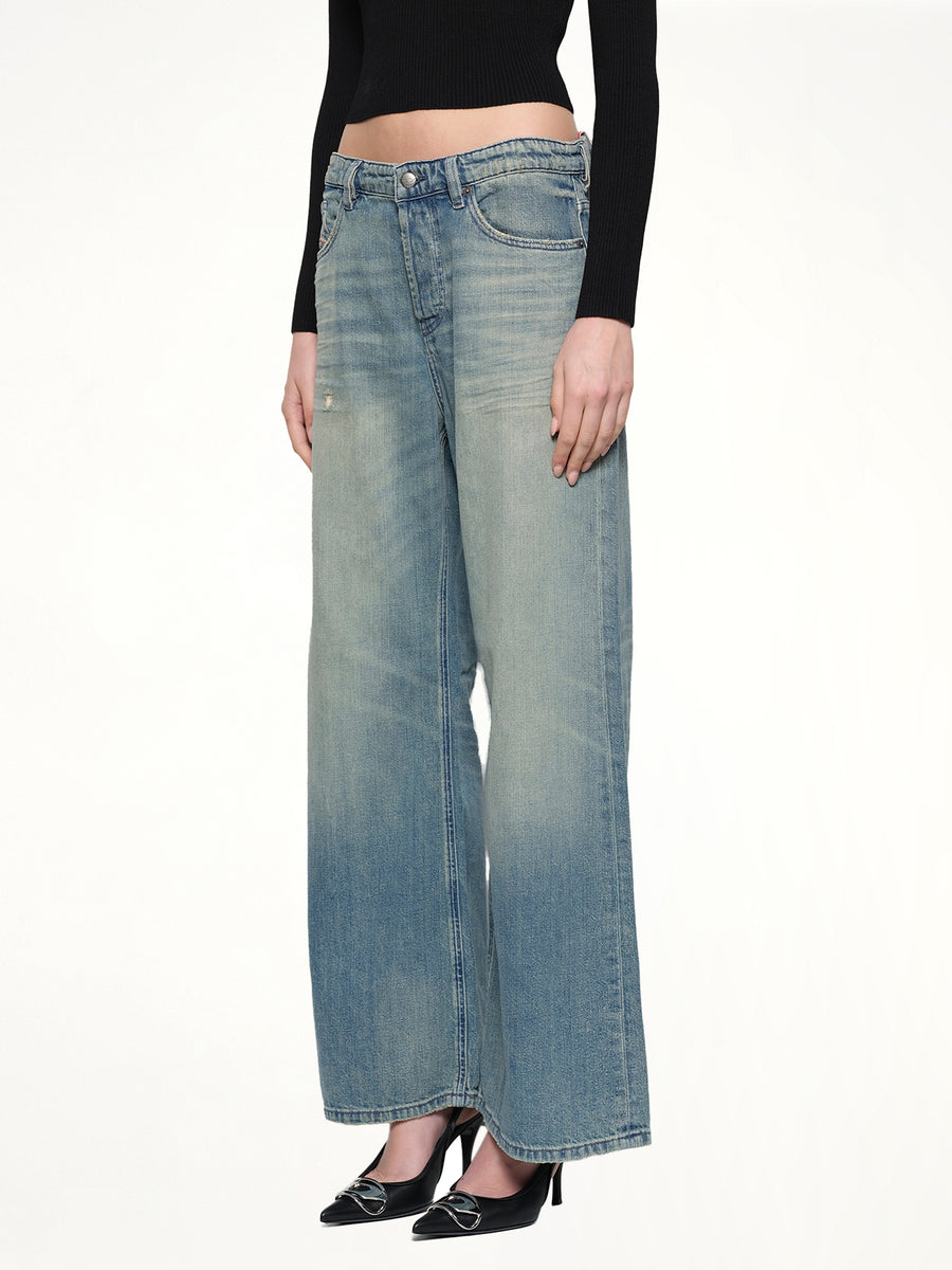 1996 D-SIRE Wide Jeans in Light Blue