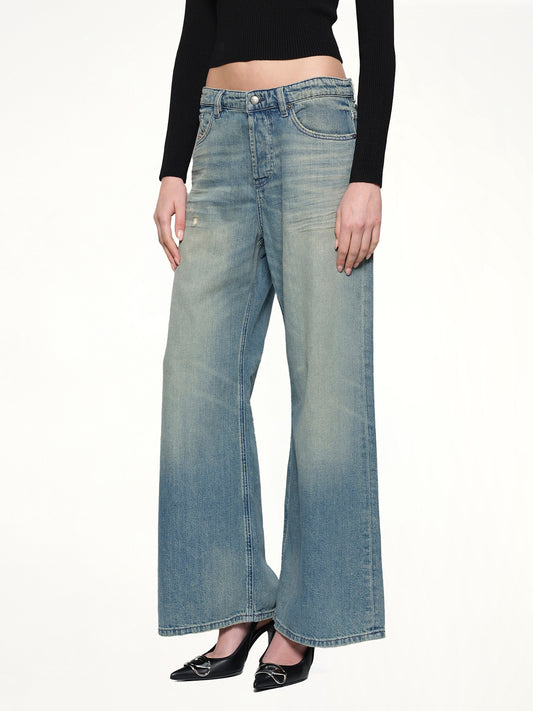 1996 D-SIRE Wide Jeans in Light Blue