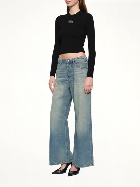 1996 D-SIRE Wide Jeans in Light Blue