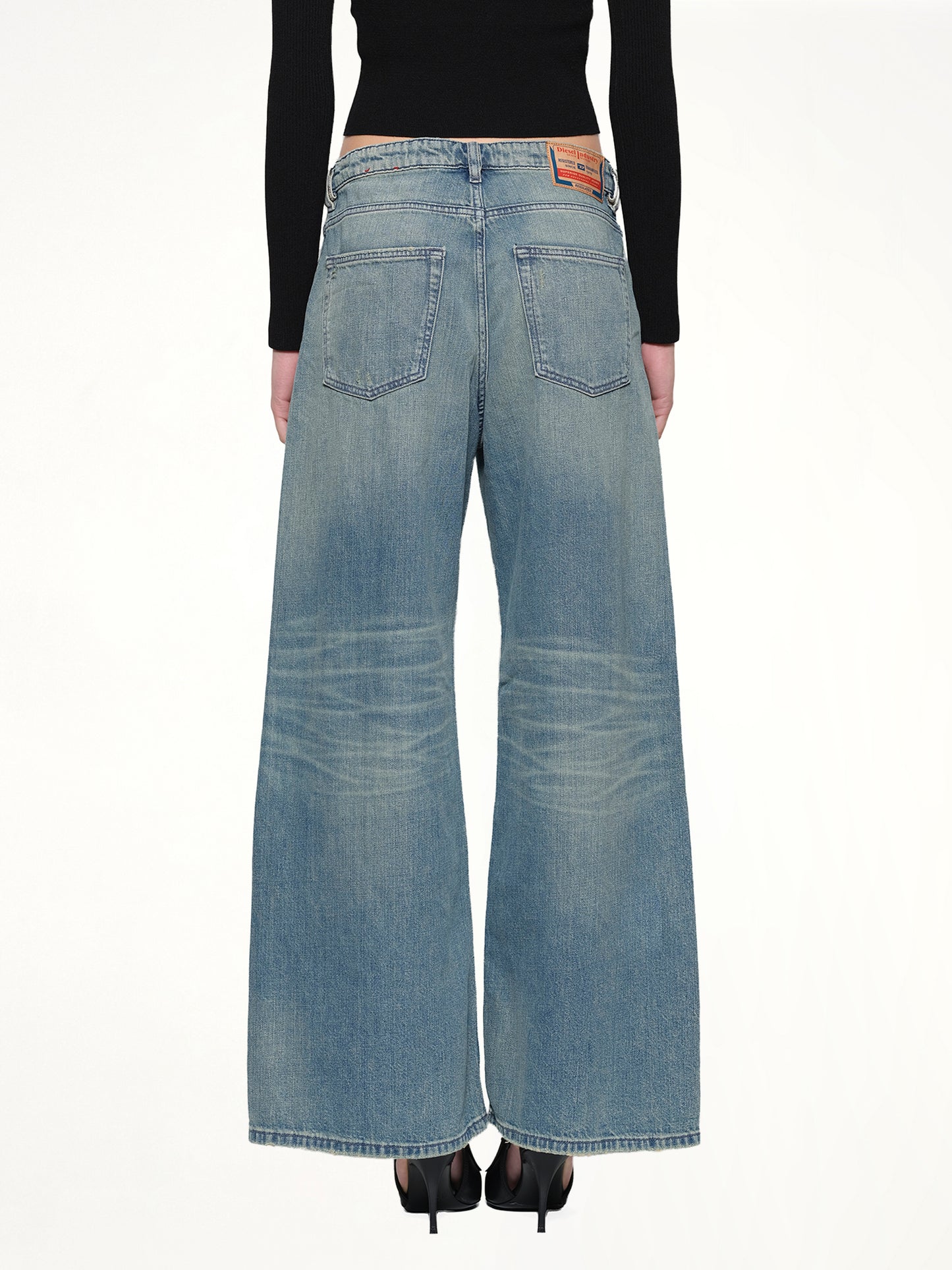 1996 D-SIRE Wide Jeans in Light Blue