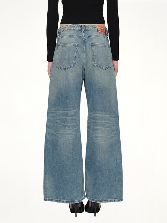 1996 D-SIRE Wide Jeans in Light Blue