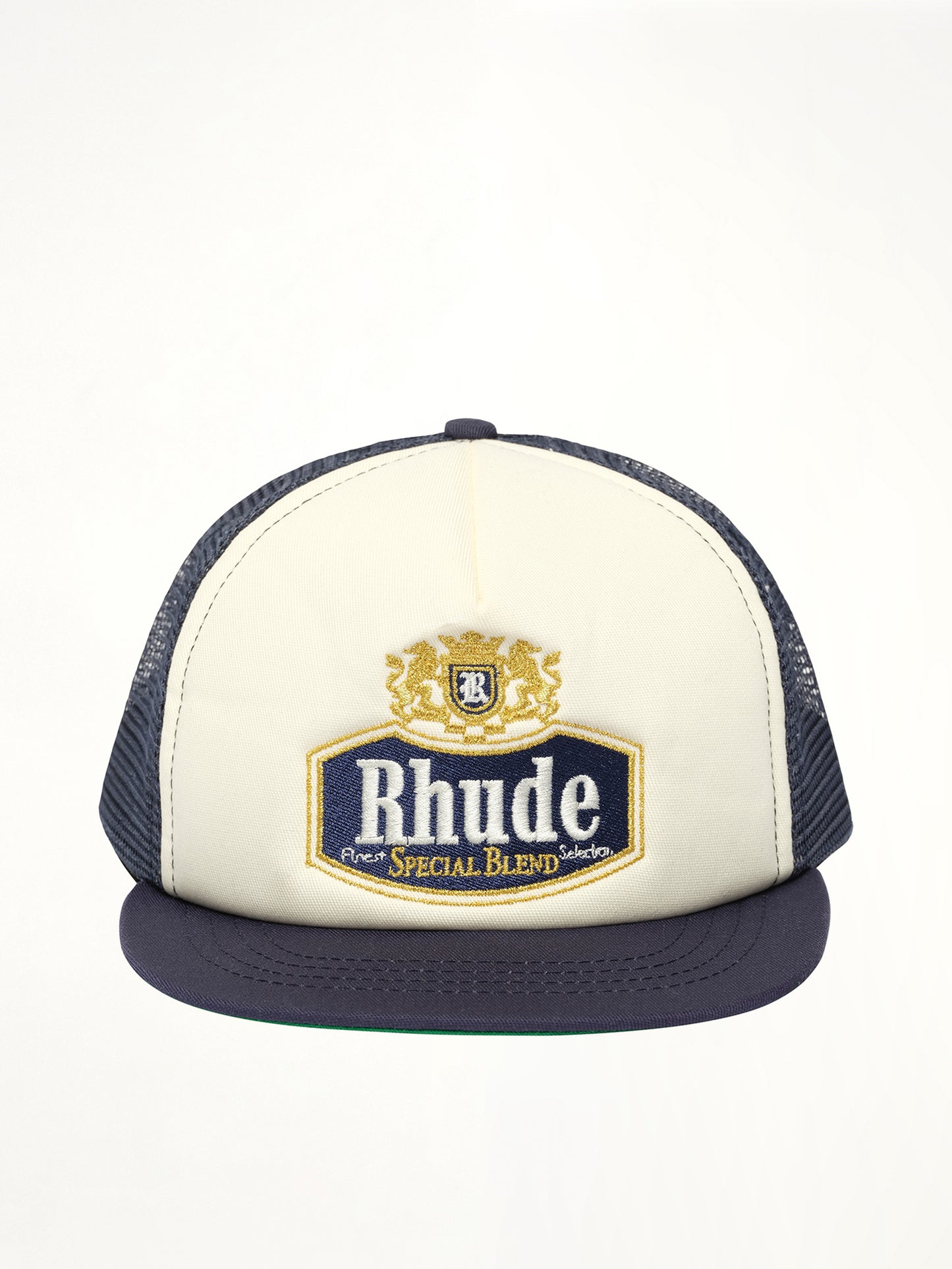 Special-Blend Trucker Hat in Navy/Off White