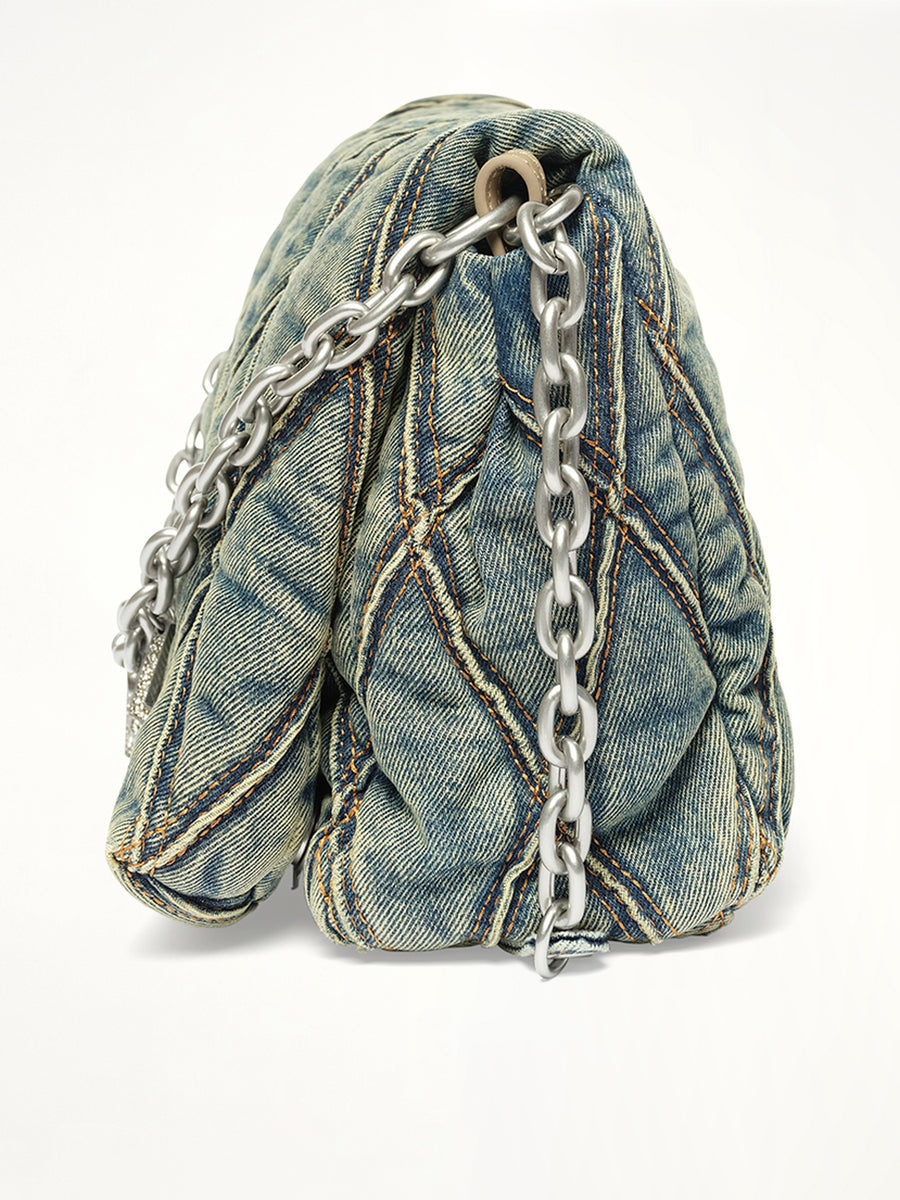 CHARM-D M Shoulder Bag in Dark Blue