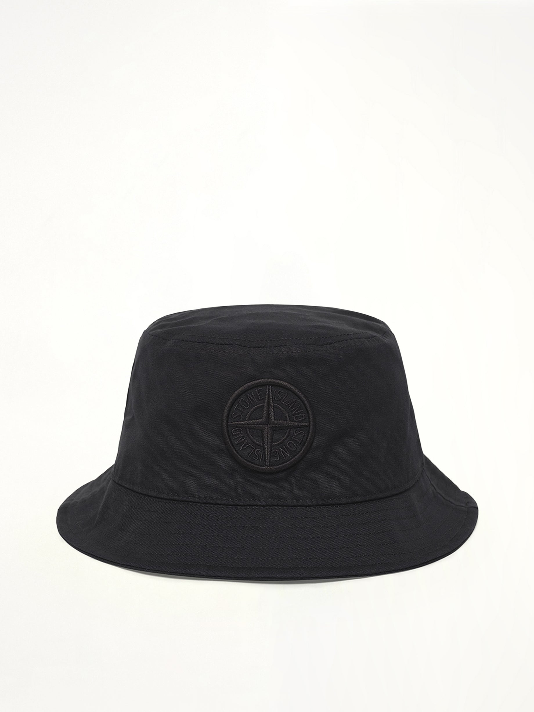 910001 Cotton Bucket Hat in Black