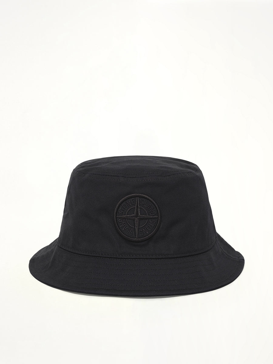 910001 Cotton Bucket Hat in Black
