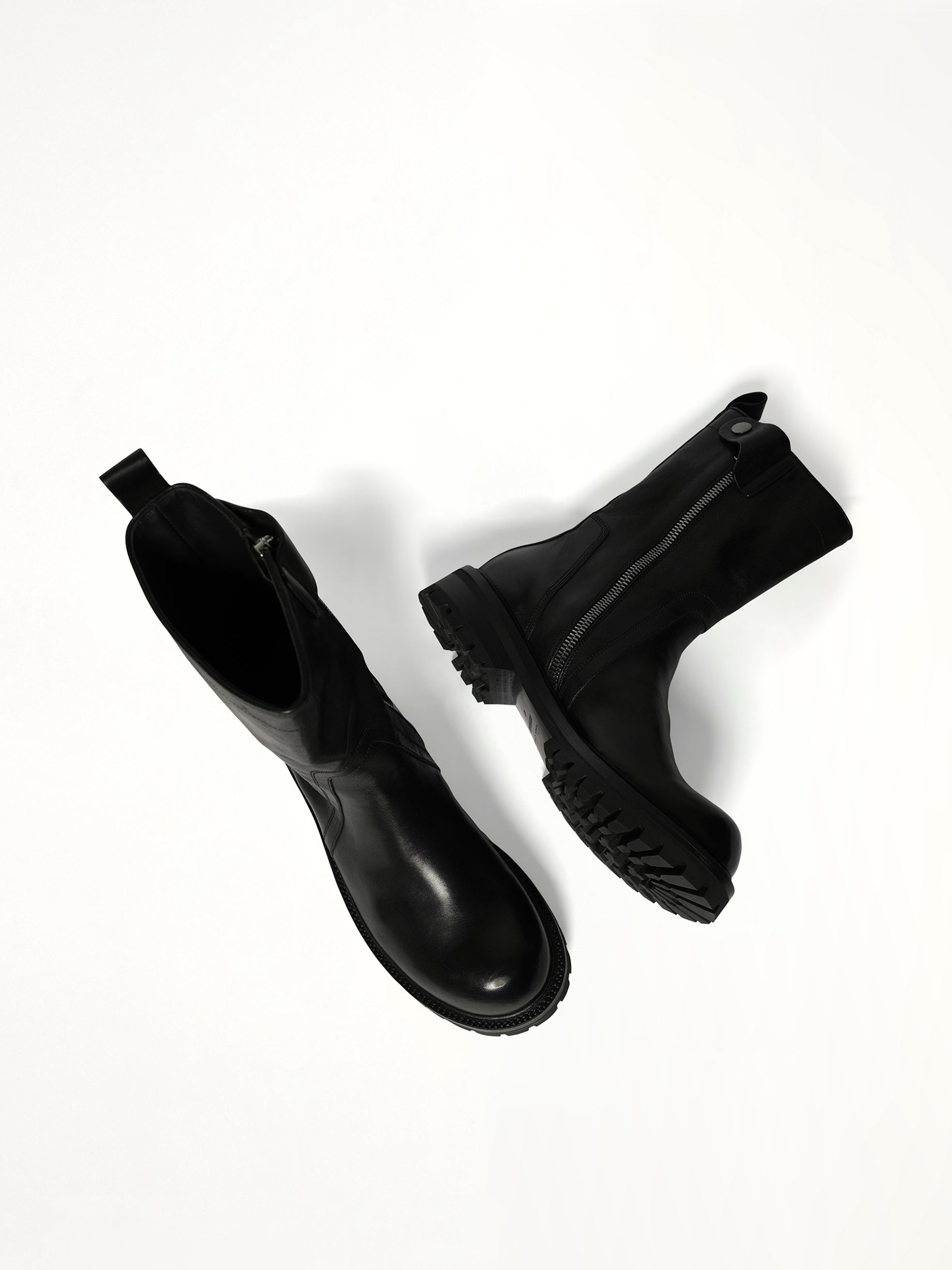 Army Creeper in Black Top View | RICK OWENS