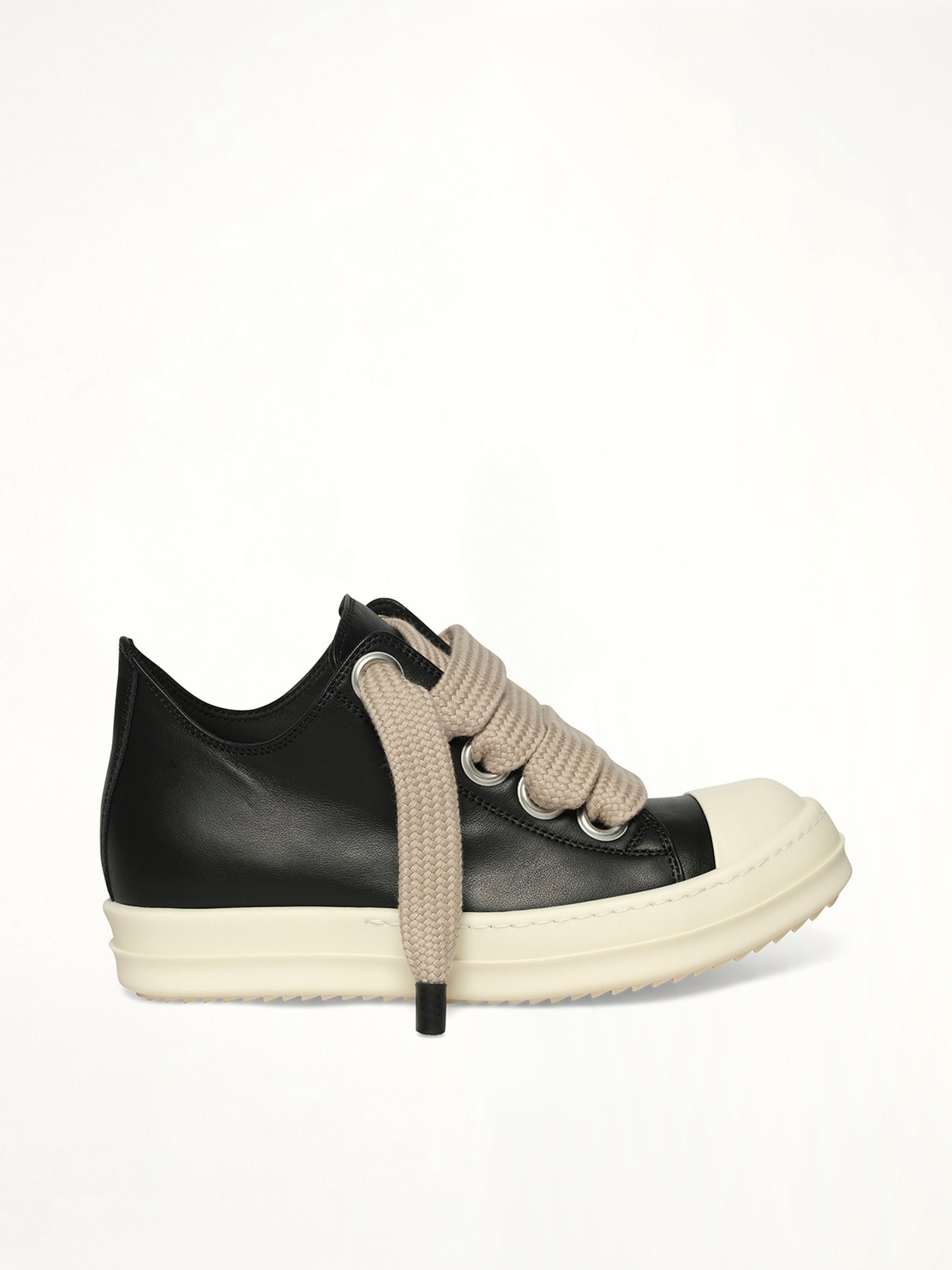 Jumbolace Low Sneaks in Black/Milk/Milk