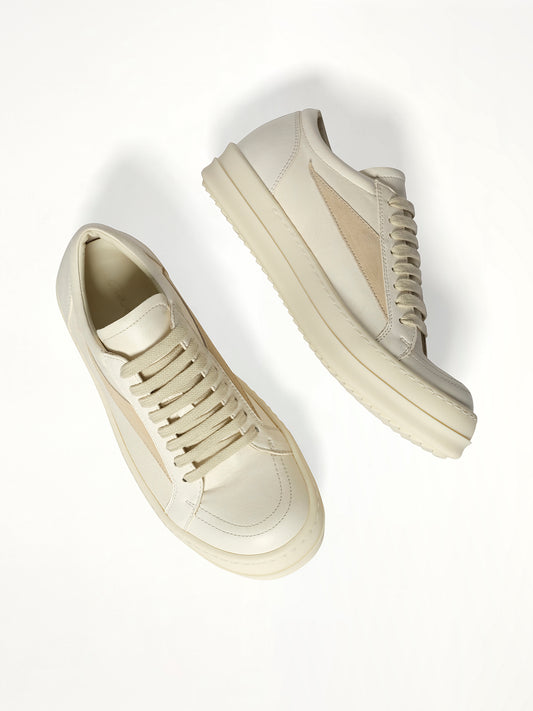 Vintage Sneaks in Milk/Milk/Milk