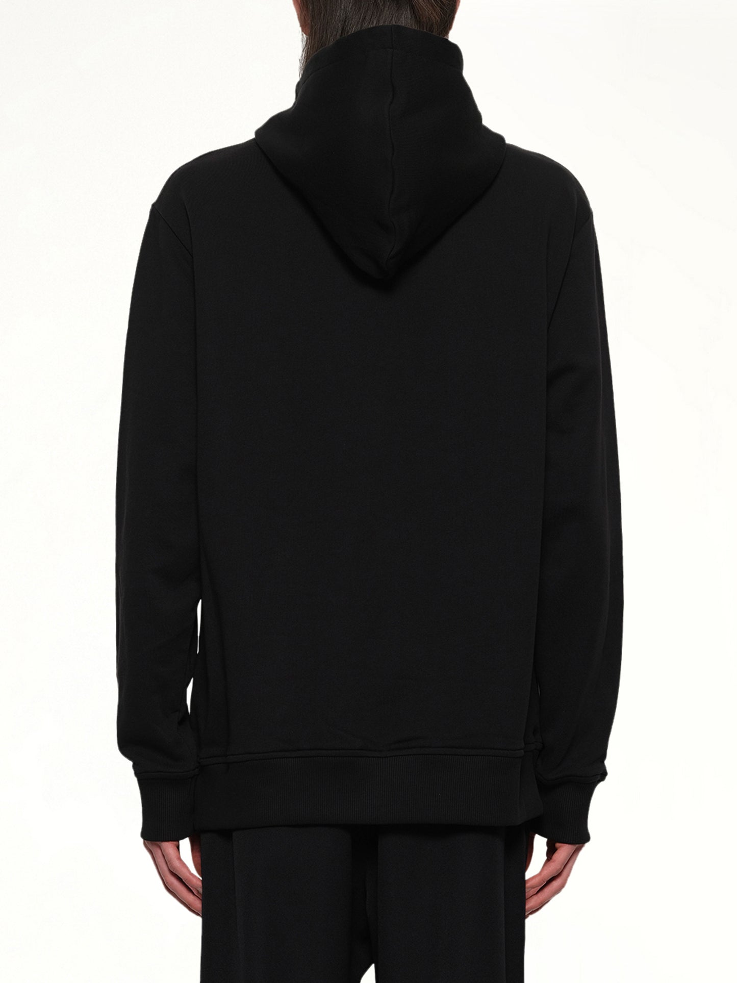 Balmain Chian Logo Hoodie in Black/Gold