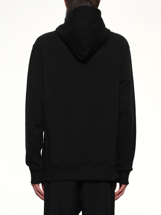 Balmain Chian Logo Hoodie in Black/Gold