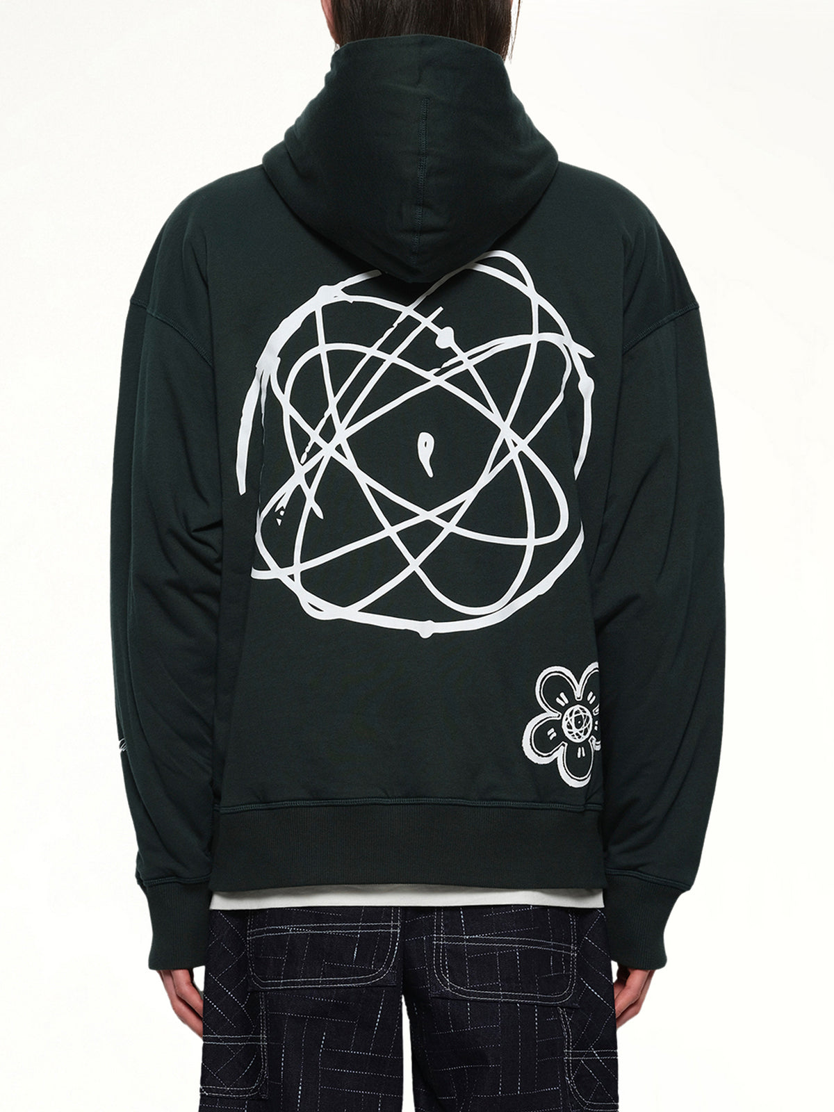 Kenzo Futura Padded Hoodie in Pine