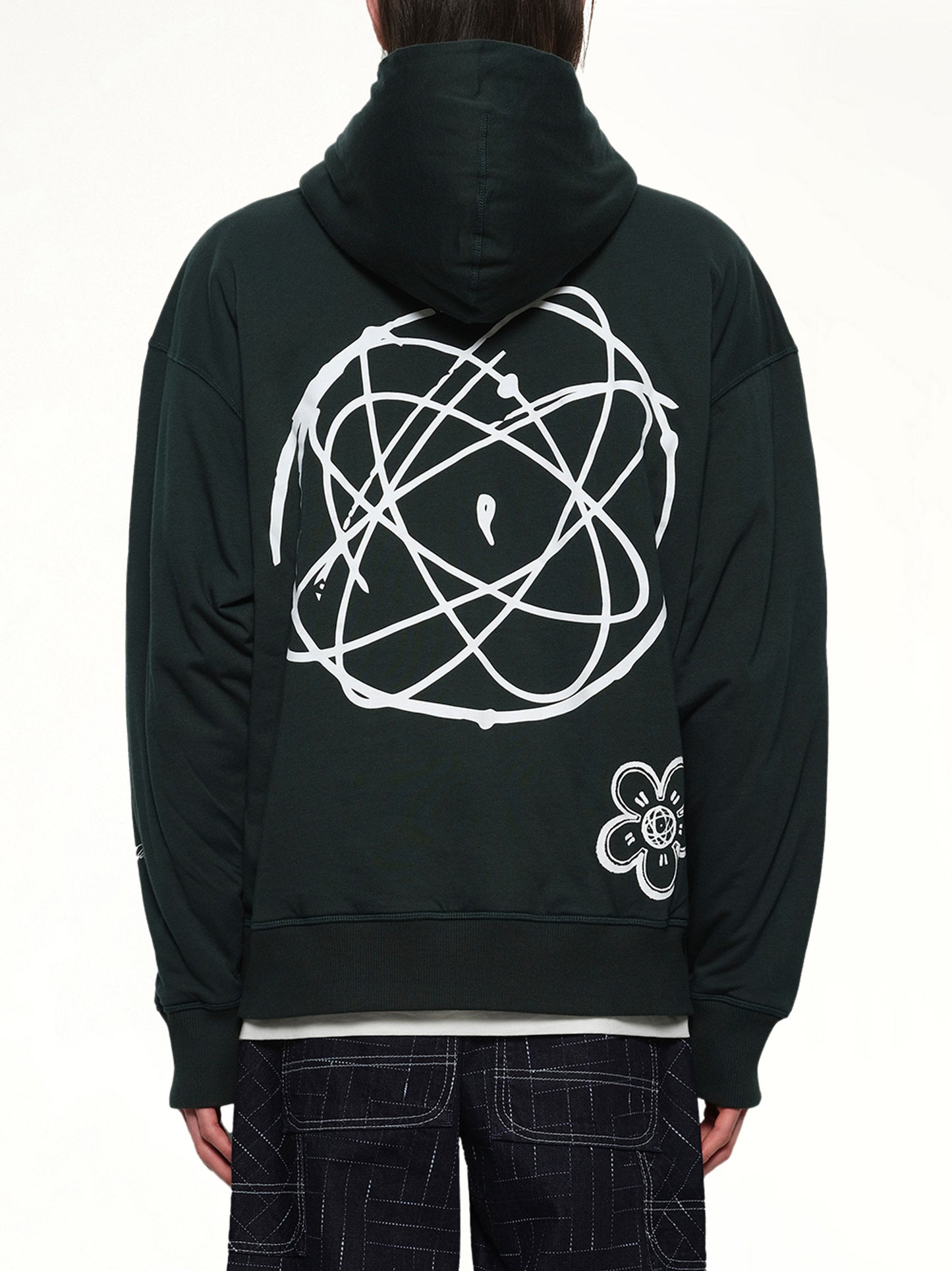 Kenzo Futura Padded Hoodie in Pine