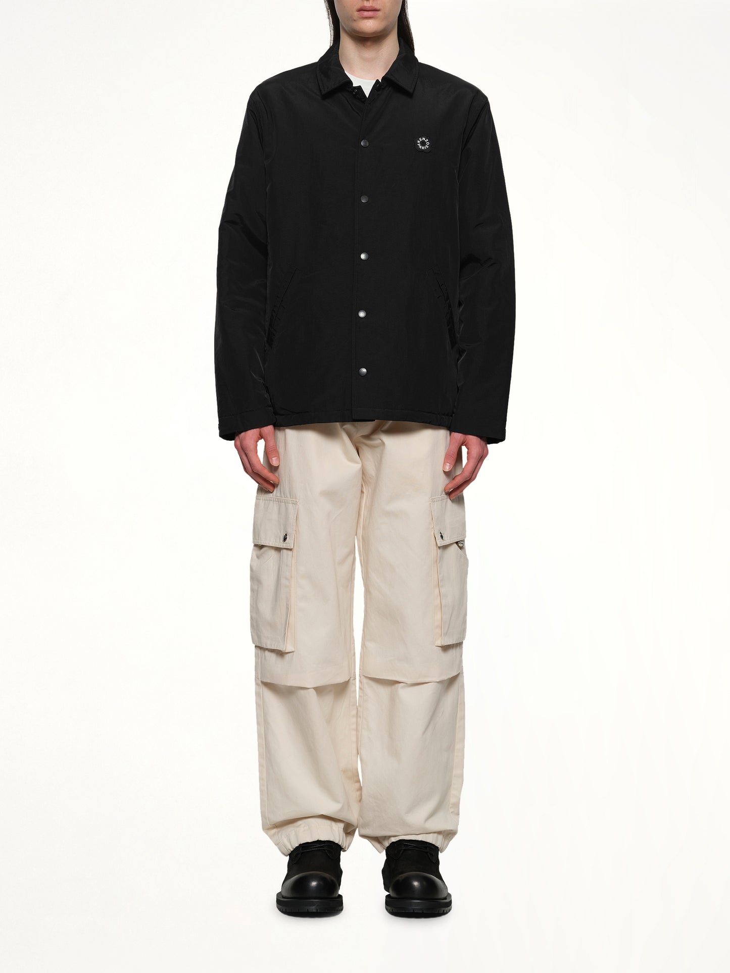 Boke Flower 2.0 Reversible Heavy Coach Jacket in Black