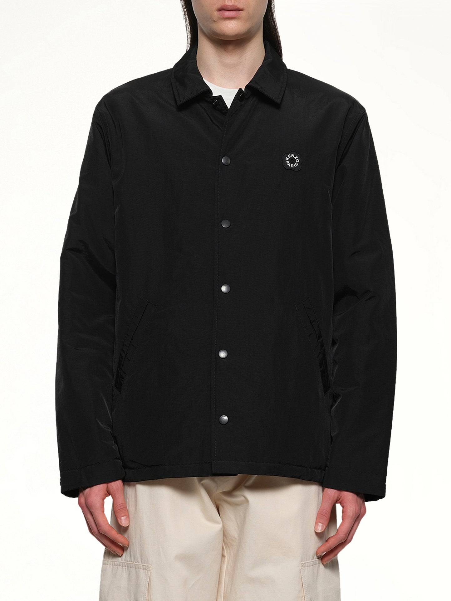 Boke Flower 2.0 Reversible Heavy Coach Jacket in Black