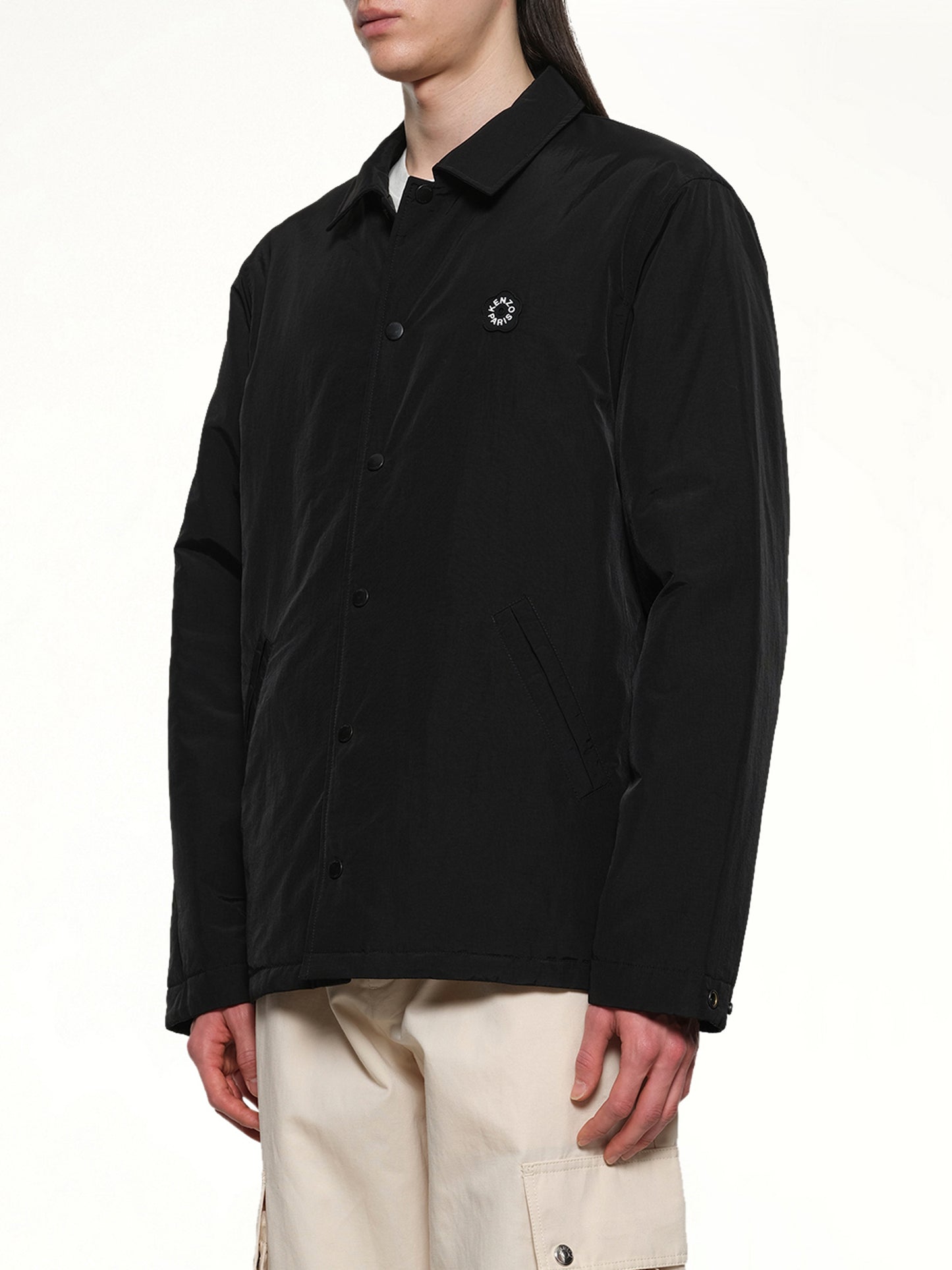 Boke Flower 2.0 Reversible Heavy Coach Jacket in Black