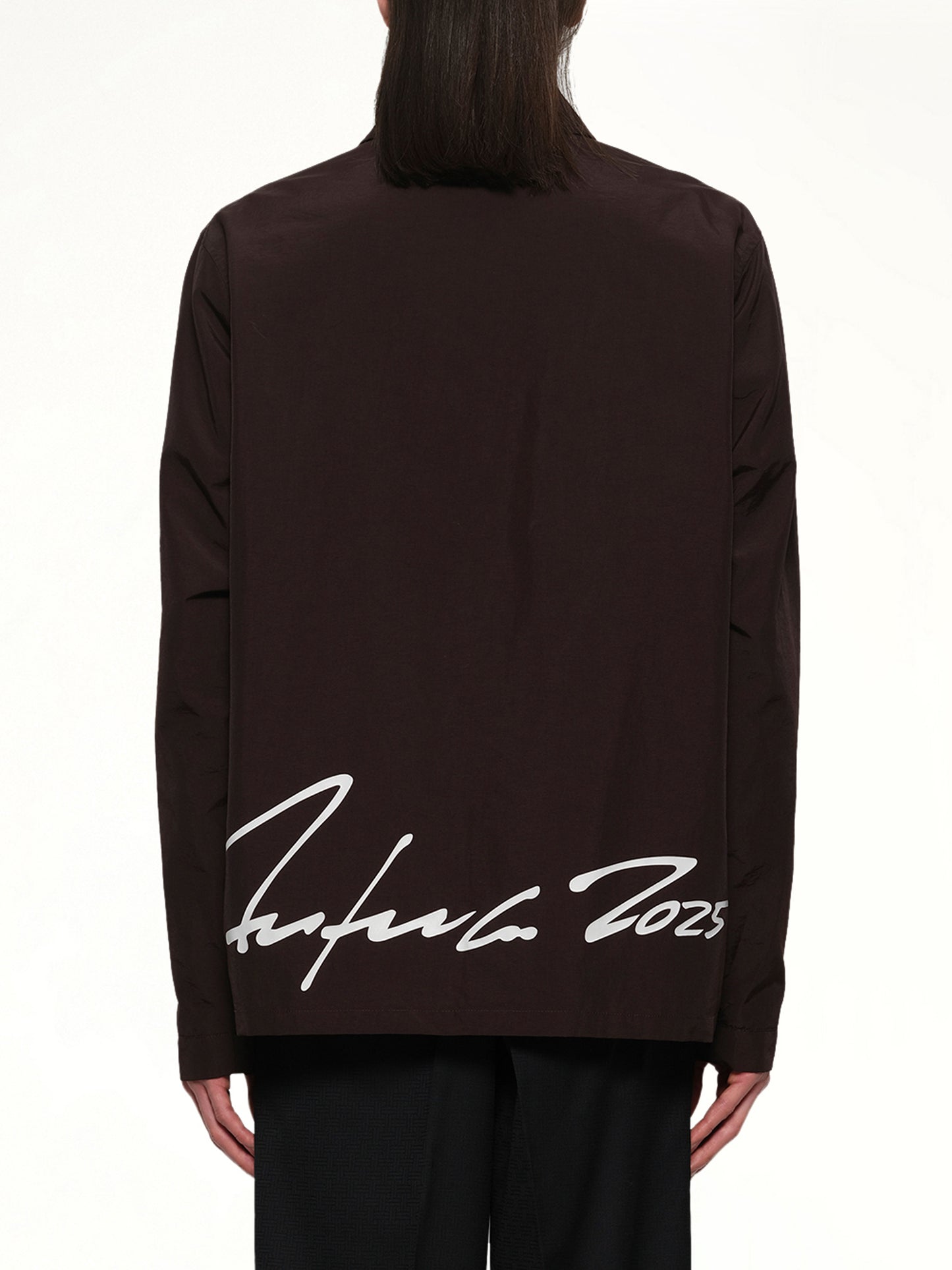 Kenzo Futura Light Coach Jacket in Chocolate