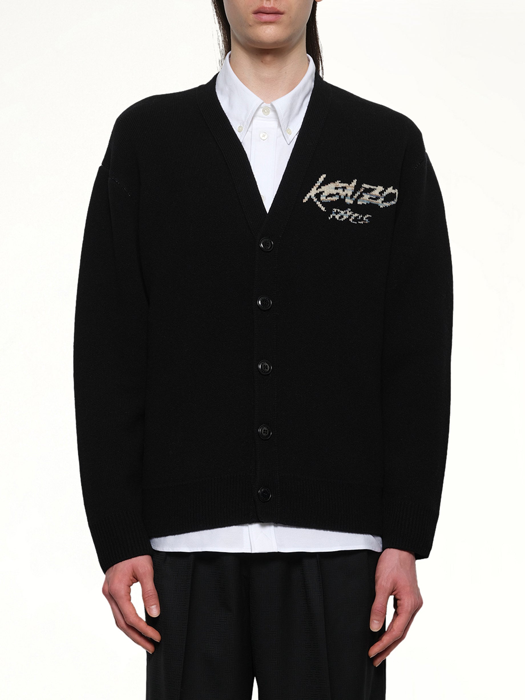 Rws Kenzo Futura Cardigan in Black
