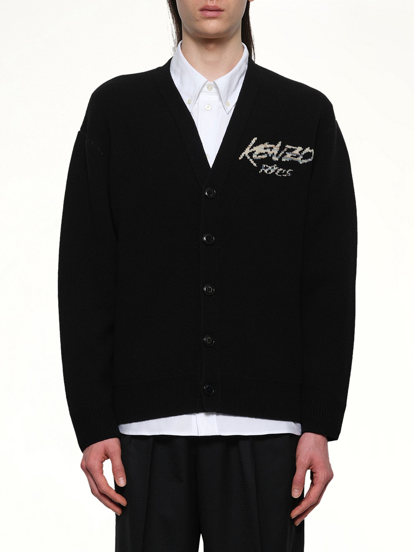 Rws Kenzo Futura Cardigan in Black