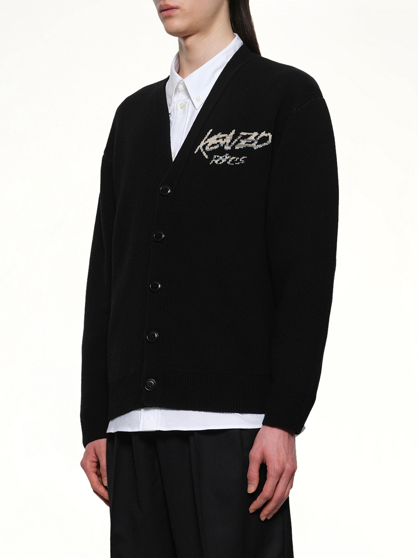 Rws Kenzo Futura Cardigan in Black