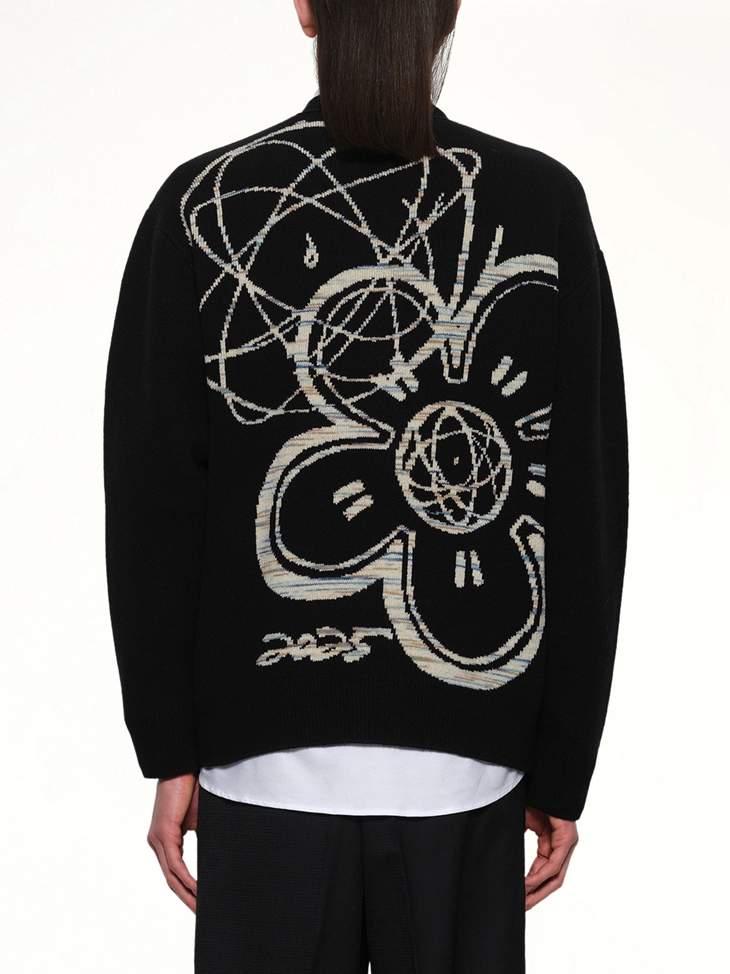 Rws Kenzo Futura Cardigan in Black