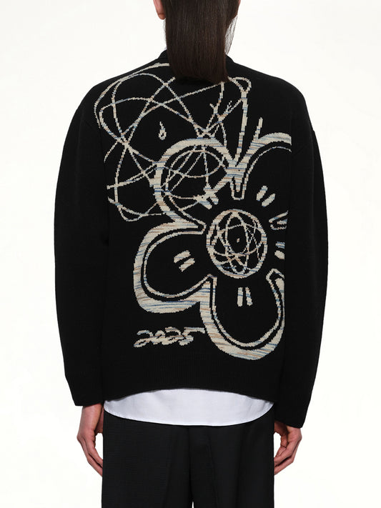 Rws Kenzo Futura Cardigan in Black