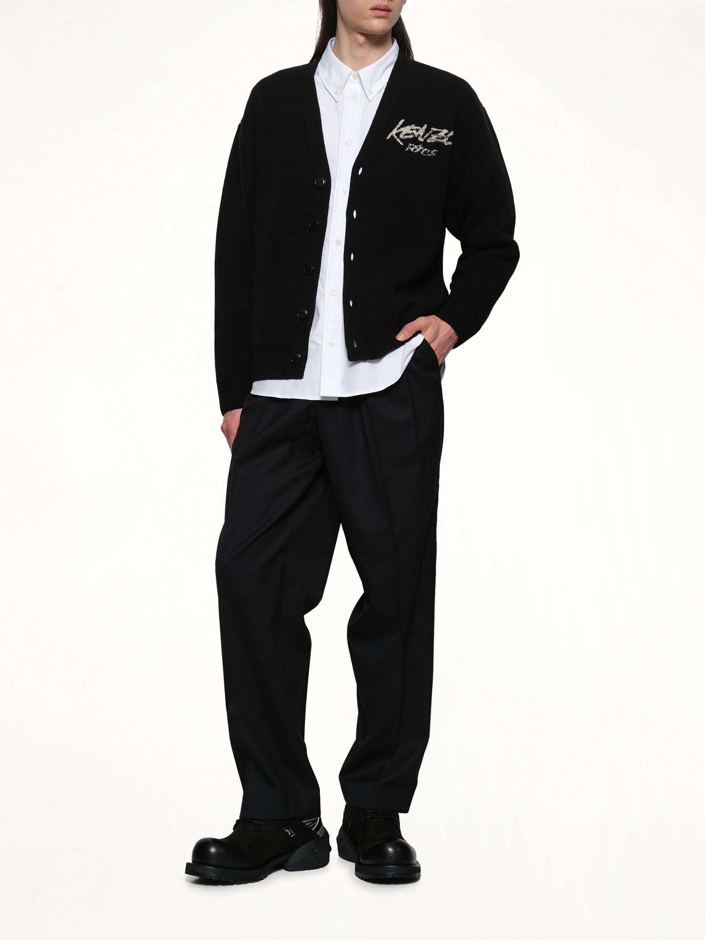Rws Kenzo Futura Cardigan in Black