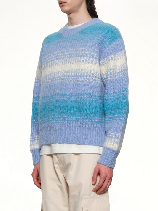 Kenzo Speed Stripe Jumper in Light Blue