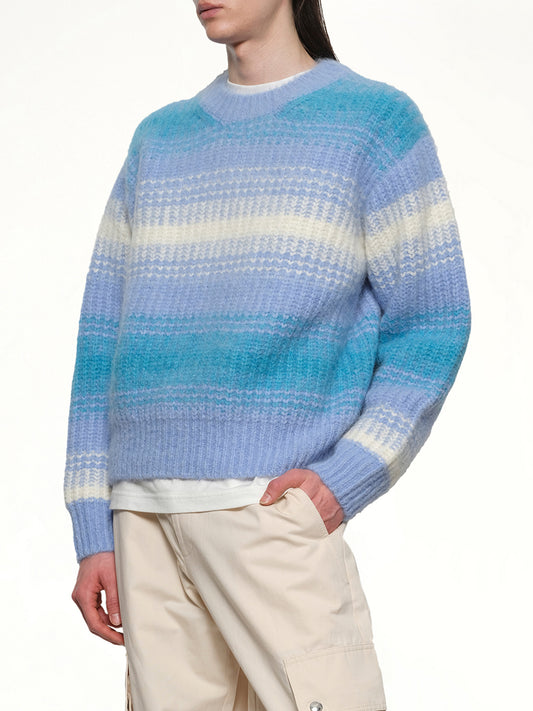 Kenzo Speed Stripe Jumper in Light Blue