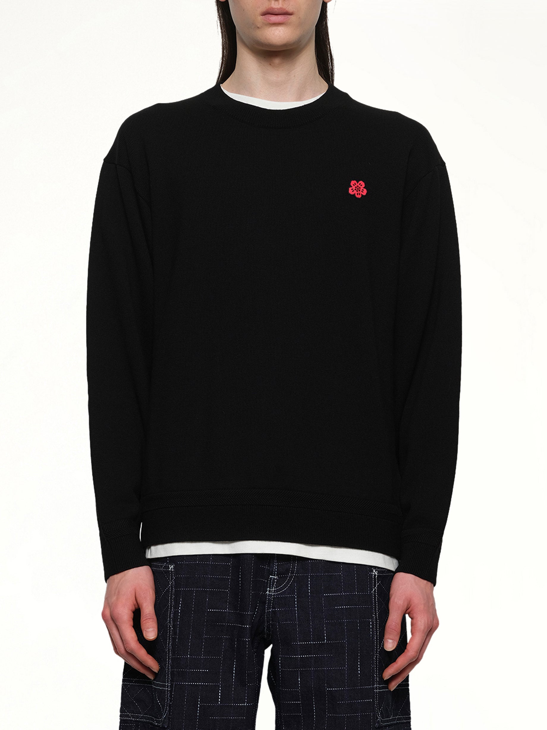Rws Kenzo Boke Flower Jumper in Black