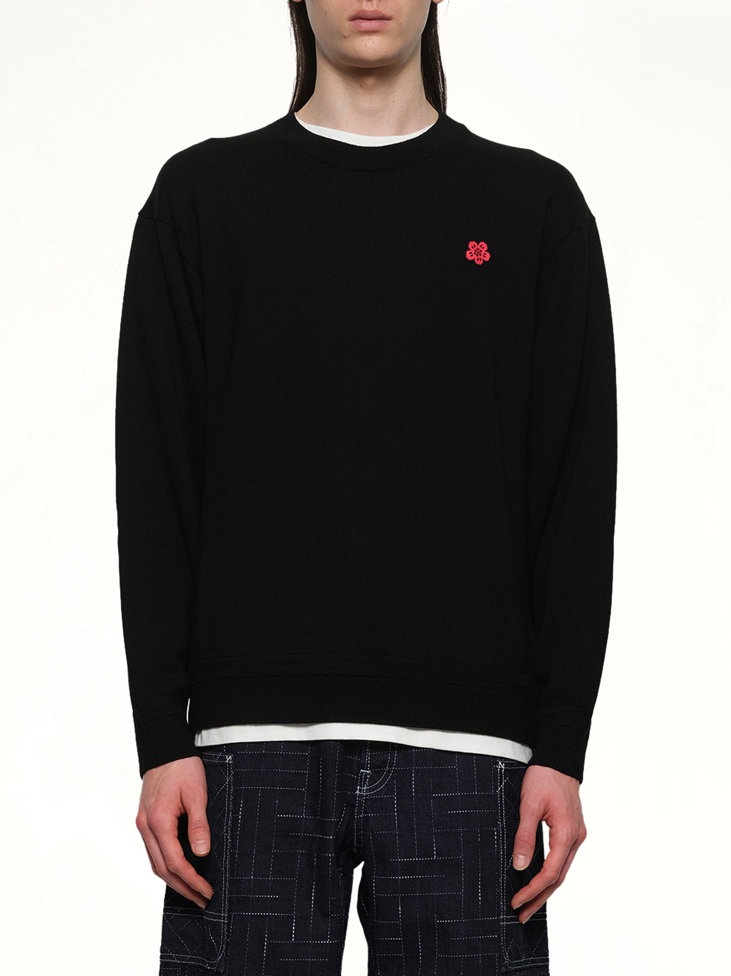 Rws Kenzo Boke Flower Jumper in Black