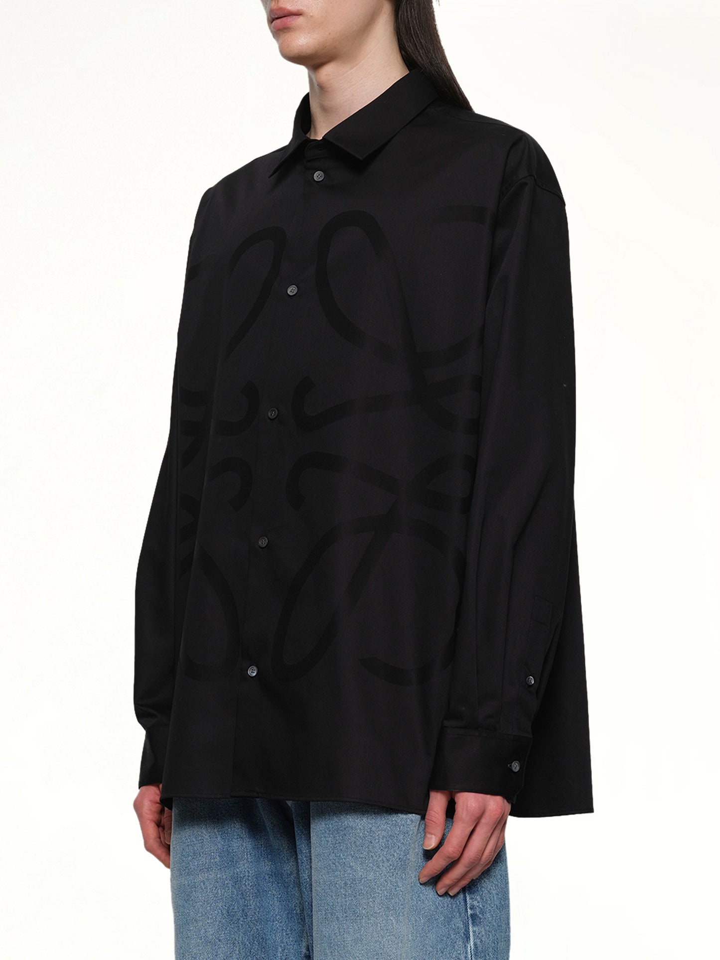 Anagram Shirt in Black