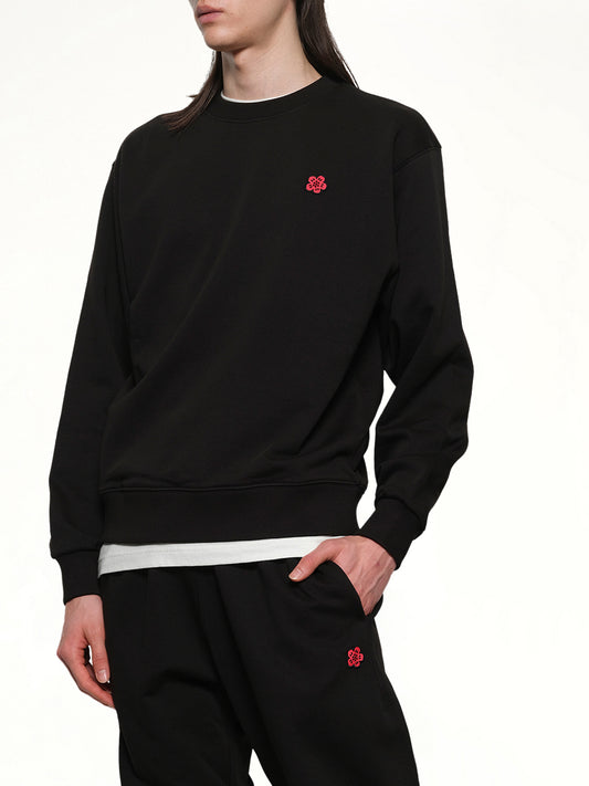 Boke Flower Classic Sweatshirt in Black