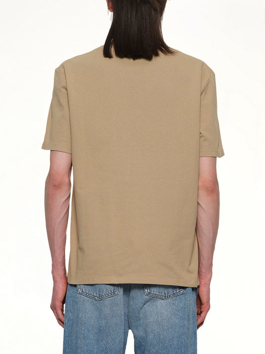 Balmain Medal T-Shirt in Camel