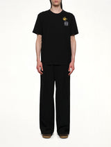Frog Relaxed Fit T-Shirt in Black