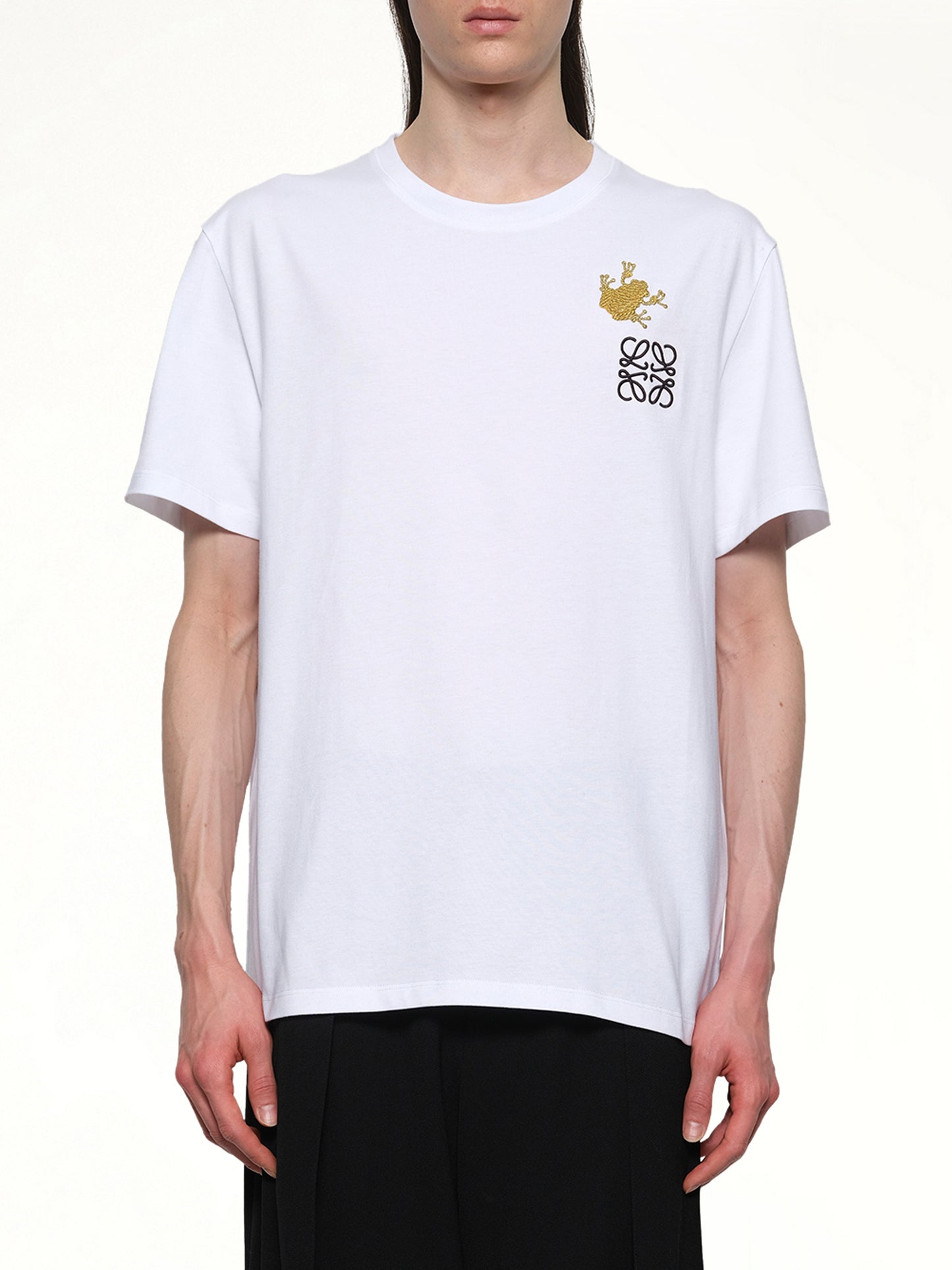 Frog Relaxed Fit T-Shirt in White