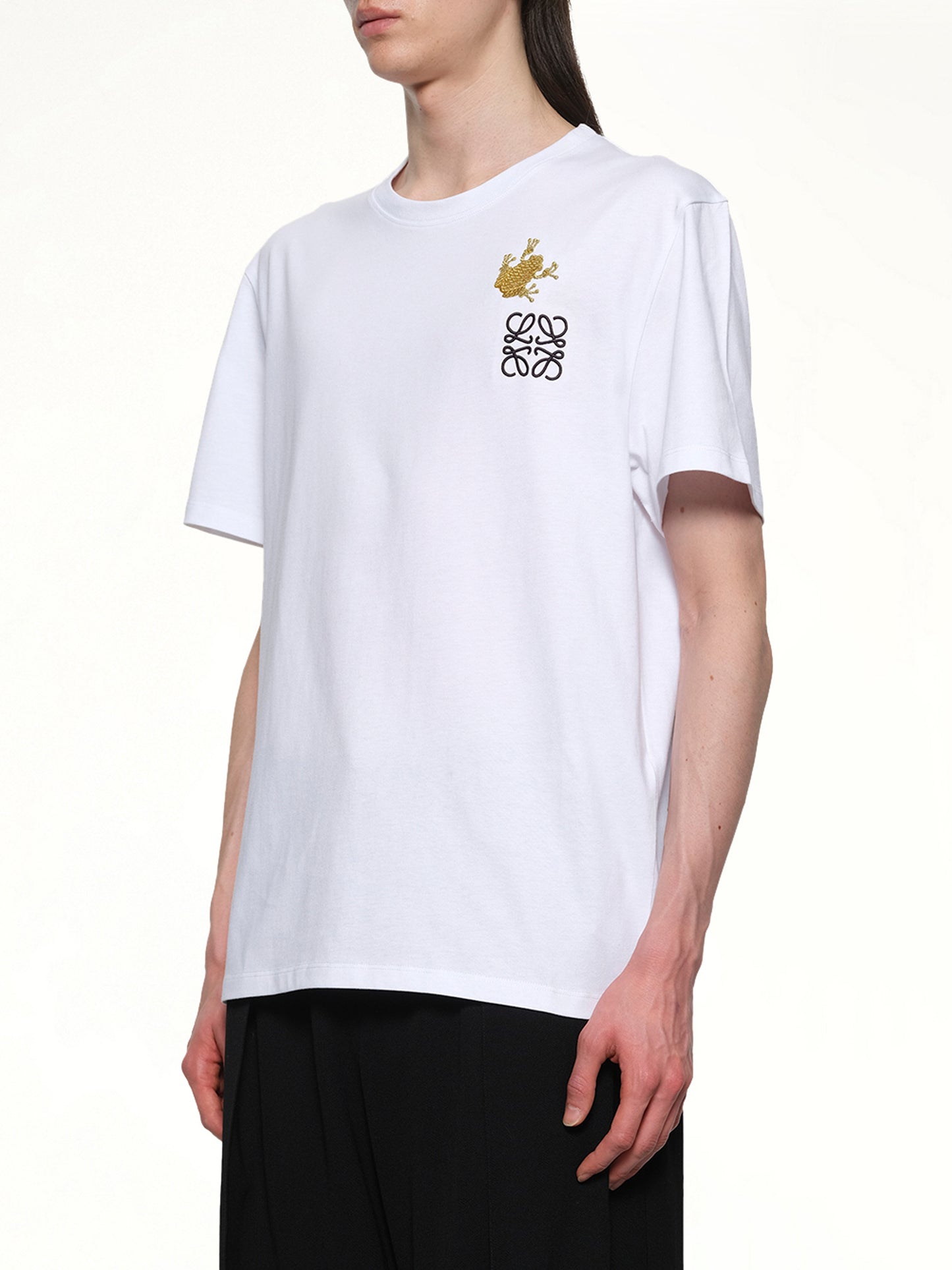 Frog Relaxed Fit T-Shirt in White
